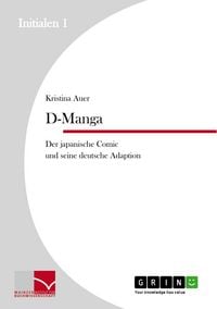 Produktbild: D-Manga. Der japanische Comic und seine deutsche Adaption