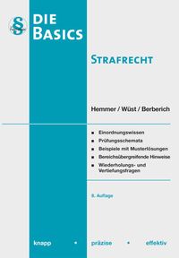 Bild vom Artikel Basics Strafrecht vom Autor Karl-Edmund Hemmer
