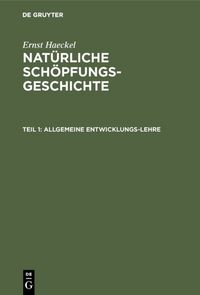 Produktbild: Allgemeine Entwicklungs-Lehre