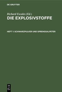 Produktbild: Schwarzpulver und Sprengsalpeter
