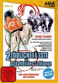 Produktbild: 2 t&ouml;dliche F&auml;uste im Schatten der Schlange - Asia Line Vol. 8 [LE]