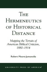 Produktbild: Hermeneutics of Historical Distance