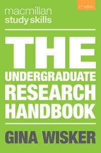 Produktbild: The Undergraduate Research Handbook