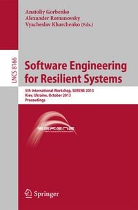 Produktbild: Software Engineering for Resilient Systems