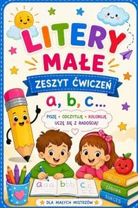 Produktbild: Literki ma&iquest;e zeszyt &iquest;wicze&iquest; a b c ........