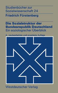 Produktbild: Die Sozialstruktur der Bundesrepublik Deutschland