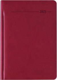 'Wochenplaner Tucson rot 2025 - Büro-Kalender A5 - Cheftimer - red - 1 