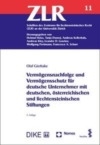Produktbild: Verm&ouml;gensnachfolge und Verm&ouml;gensschutz f&uuml;r deutsche Unternehmer mit deutschen, &ouml;sterreichischen und liechtensteinischen Stiftungen