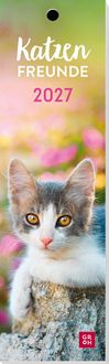 Produktbild: Lesezeichenkalender 2027: Katzenfreunde
