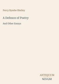 Produktbild: A Defence of Poetry
