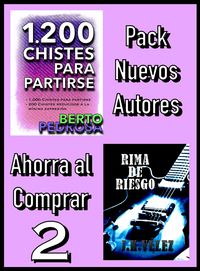 Produktbild: Pack Nuevos Autores Ahorra al Comprar 2: 1200 Chistes para partirse & Rima de Riesgo