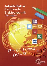 Produktbild: L&ouml;sungen zu 31204 Arbeitsbl&auml;tter Fachkunde Elektrotechnik