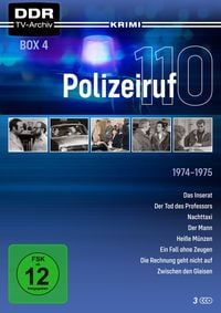 Bild vom Artikel Polizeiruf 110 - Box 4 (DDR TV-Archiv) 3 DVDs mit Sammelrücken vom Autor Alfred Rücker