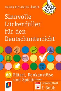 Produktbild: Sinnvolle L&uuml;ckenf&uuml;ller f&uuml;r den Deutschunterricht