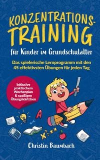 Produktbild: Konzentrationstraining f&uuml;r Kinder im Grundschulalter: