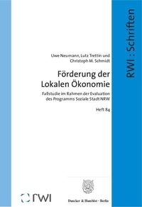 Produktbild: F&ouml;rderung der Lokalen &Ouml;konomie.
