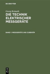 Produktbild: Messger&auml;te und Zubeh&ouml;r