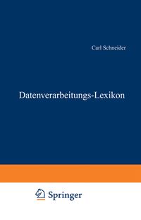Produktbild: Datenverarbeitungs-Lexikon