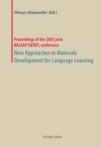 Produktbild: New Approaches to Materials Development for Language Learning
