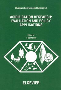 Produktbild: Acidification Research: Evaluation and Policy Applications