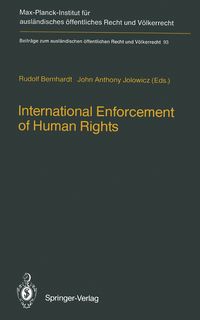 Produktbild: International Enforcement of Human Rights