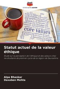 Produktbild: Statut actuel de la valeur &eacute;thique