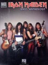 Produktbild: Iron Maiden Bass Anthology Hal Leonard Sheet Music Songbook with Note-For-Note Bass Transcriptions and Tablature 20 Rock Classics by Steve Harris for Bass Guitar Players