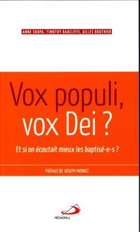 Produktbild: Vox populi, vox Dei ? : et si on &eacute;coutait mieux les baptis&eacute;(e)s !
