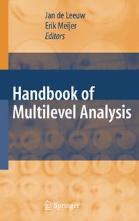 Produktbild: Handbook of Multilevel Analysis