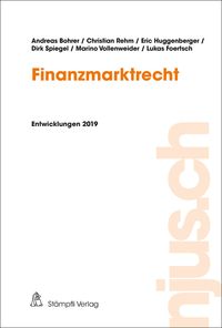Produktbild: Njus Finanzmarktrecht / Finanzmarktrecht, Entwicklungen 2019