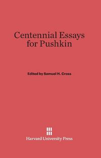 Produktbild: Centennial Essays for Pushkin