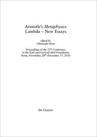 Produktbild: Aristotle&rsquo;s "Metaphysics" Lambda &ndash; New Essays