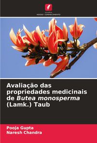 Produktbild: Avalia&ccedil;&atilde;o das propriedades medicinais de Butea monosperma (Lamk.) Taub