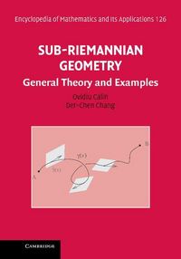 Produktbild: Sub-Riemannian Geometry