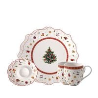Produktbild: Villeroy & Boch Toy's Delight Fr&uuml;hst&uuml;cks- Set weiss Tannenbaum