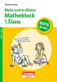Bild vom Artikel Richtig lernen 1. Schuljahr. Mein extra-dicker Matheblock vom Autor Dorothee Raab