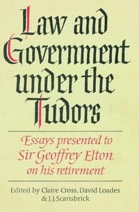 Produktbild: Law and Government Under the Tudors