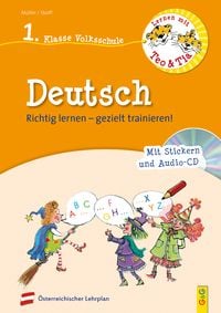Produktbild: Lernen mit Teo und Tia Deutsch &ndash; 1. Klasse Volksschule mit CD