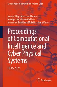 Produktbild: Proceedings of Computational Intelligence and Cyber Physical Systems