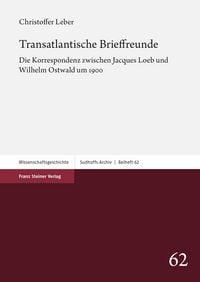 Produktbild: Transatlantische Brieffreunde