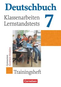Produktbild: Deutschbuch Gymnasium - Hessen, Nordrhein-Westfalen - 2009 - 7. Klasse - Trainingshefte, Klassenarbeiten und Lernstandstests