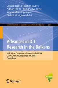 Produktbild: Advances in ICT Research in the Balkans