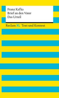 Produktbild: Brief an den Vater &middot; Das Urteil. Textausgabe mit Kommentar und Materialien