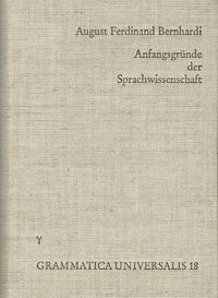 Produktbild: Anfangsgr&uuml;nde der Sprachwissenschaft
