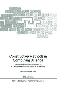 Produktbild: Constructive Methods in Computing Science