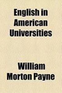 Produktbild: English in American Universities