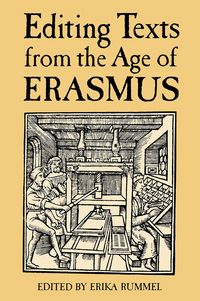 Produktbild: Editing Texts from the Age of Erasmus