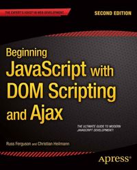 Produktbild: Beginning JavaScript with DOM Scripting and Ajax