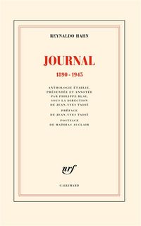 Produktbild: Journal : 1890-1945 : anthologie