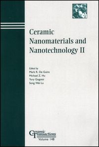 Produktbild: Ceramic Nanomaterials and Nanotechnology II